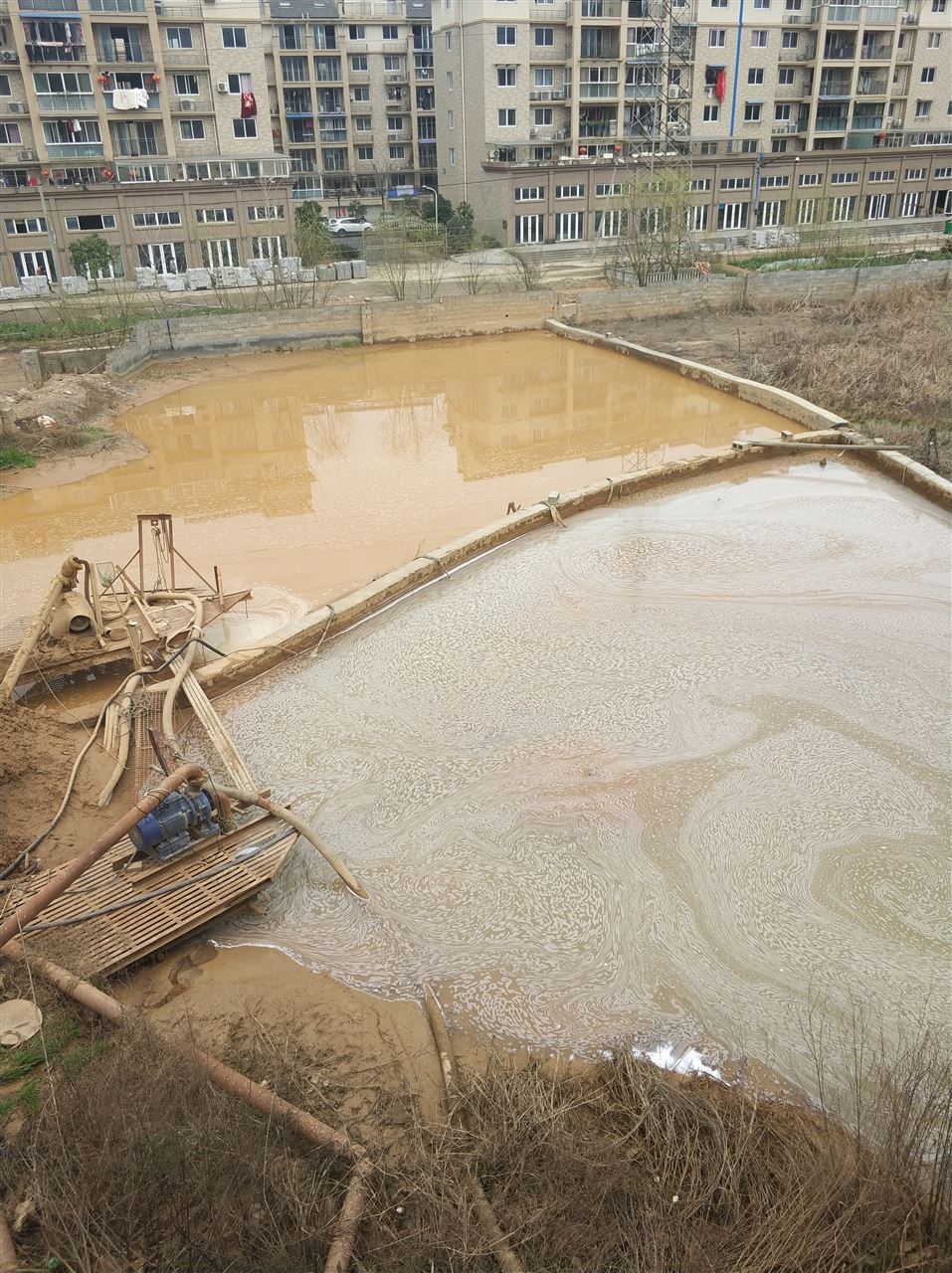 固始沉淀池淤泥清理-厂区废水池淤泥清淤