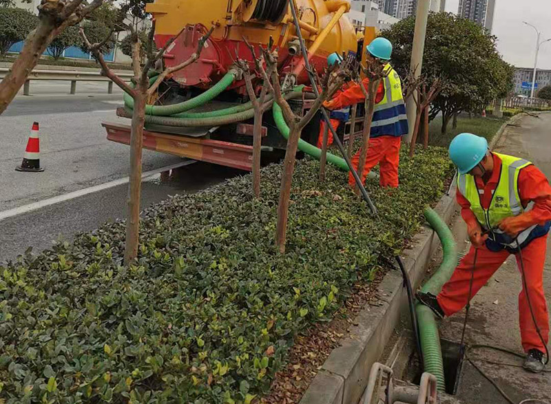 固始市政管道清淤